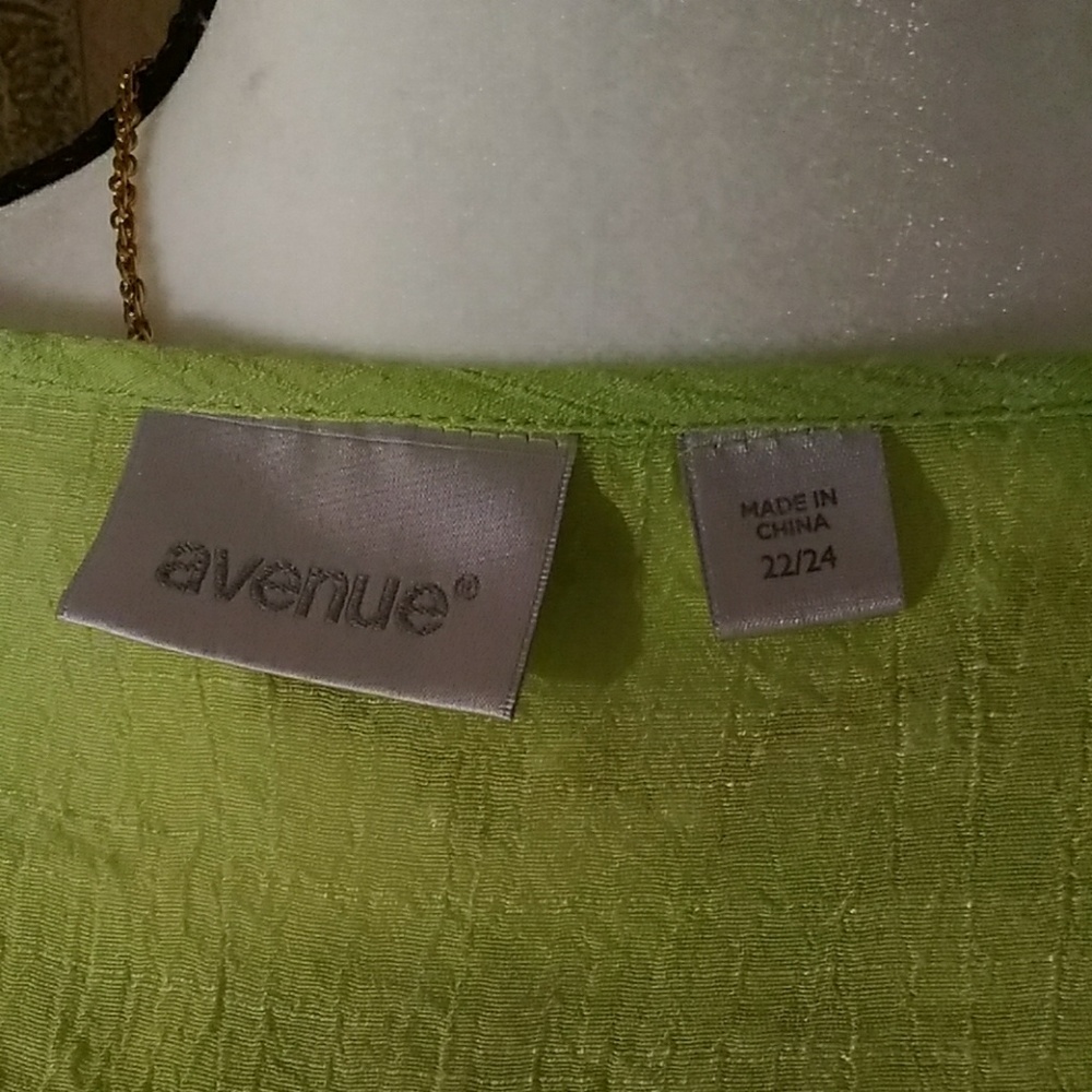 Avenue semi sheer top - Picture 7 of 7